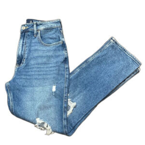 Hollister Straight Leg Distressed Jeans